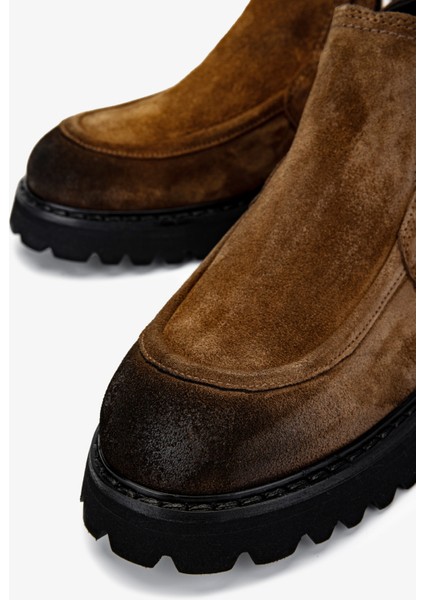 Erkek Süet Deri Bot Ayakkabı 325 2225-6 Erk Ayk SK24-25 Sıgaro Süet modelleri