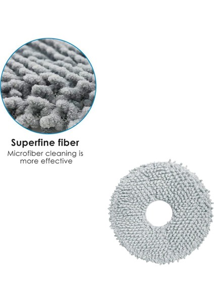 10 Adet P10 Q Serisi Paspas Yedek Pedi Sert Zemin Temizleme Kiti Için Yeniden Kullanılabilir Pedler (Yurt Dışından) modelleri