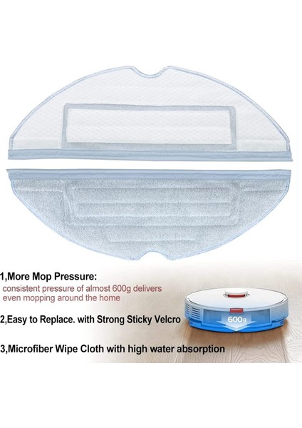 Xiaomi Roborock S7 S70 S75 S7MAX Filtre Bezi Için Ana Fırça Yan Fırça (Yurt Dışından) indirimleri