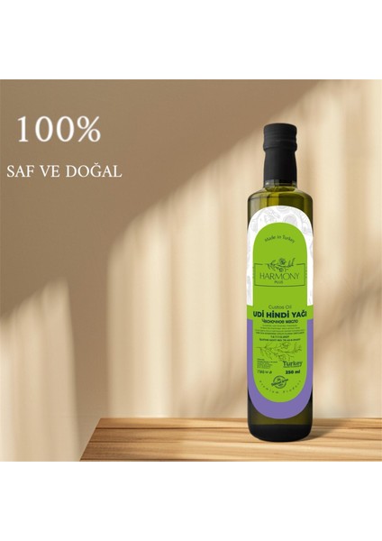 Doğal ve Saf Udi Hindi Yağı - Costus Oil 250 ml