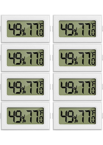 Adet Mini Nem Termometresi Dijital Fahrenheit Lcd, Sürüngenler Için (Yurt Dışından)