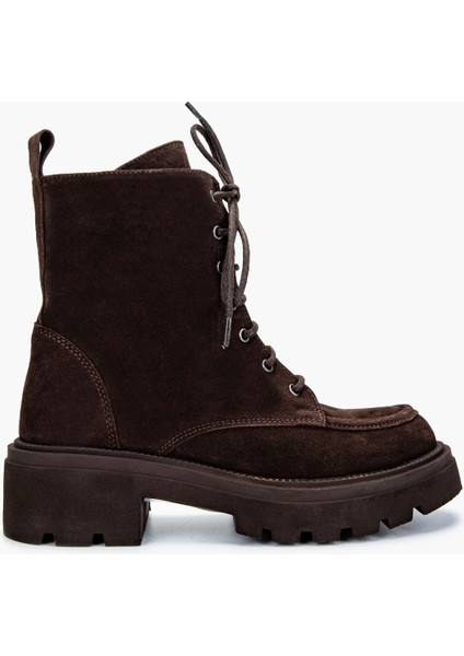 Kadın Kahverengi Süet Casual Bot 1078 25040 Bn Bot SK24-25 Kahve Suet