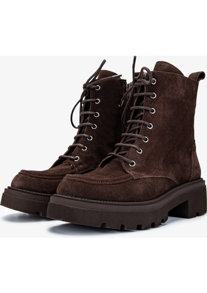 Kadın Kahverengi Süet Casual Bot 1078 25040 Bn Bot SK24-25 Kahve Suet fırsatları