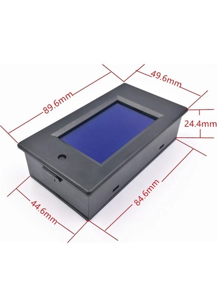 Ac 80-260V 100A PZEM-061 LCD Ekran Dijital Ampermetre Voltmetre (Yurt Dışından)