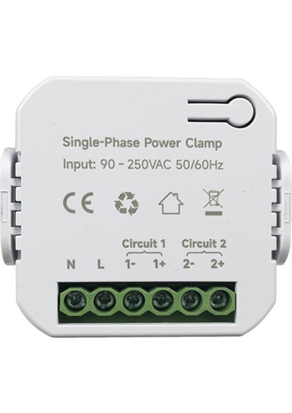 Tuya Akıllı Zigbee Enerji Ölçer 80A Akım Trafosu Kelepçesi ile (Yurt Dışından)