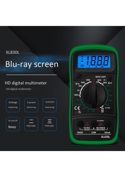 Voltmetre Voltaj Ampermetre Test Cihazı Osiloskop Kiti (Yurt Dışından) fırsatları