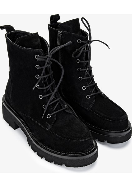 Kadın Siyah Süet Casual Bot 1078 25040 Bn Bot Sk24-25 Sıyah Suet fiyatları