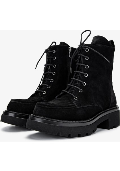 Kadın Siyah Süet Casual Bot 1078 25040 Bn Bot Sk24-25 Sıyah Suet fırsatları