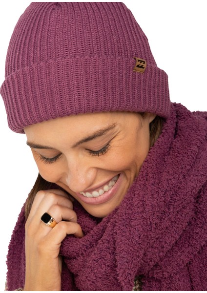 Alta Rib Kadın Mor Bere