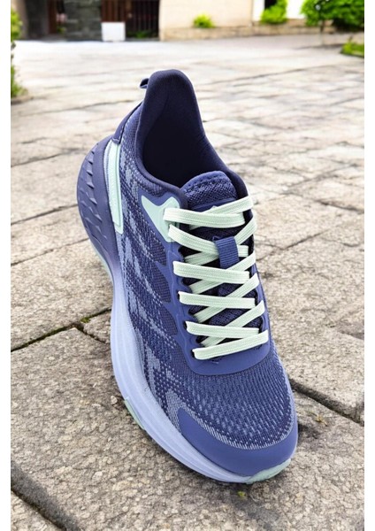 101 24817 Becquerel Violet Çok Renkli Mor Sneaker Kadın Günlük Spor Ayakkabı