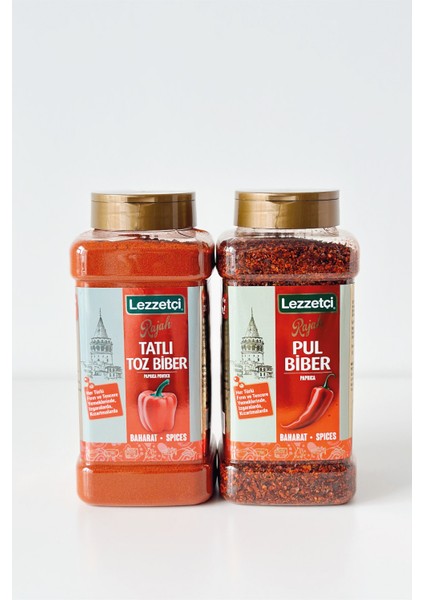 Vazgeçilmez Biber Ikilisi Büyük Boy Baharat