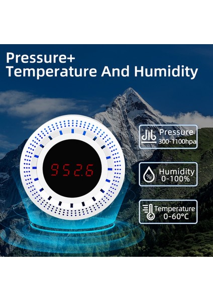 Tuya Basınç Sensörü Atmosfer Basıncı Algılama Wifi (Yurt Dışından)