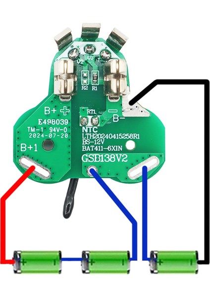 BAT411 Li-Ion Pil Plastik Kasa Kutusu Pcb Şarj Koruması (Yurt Dışından) fiyatları