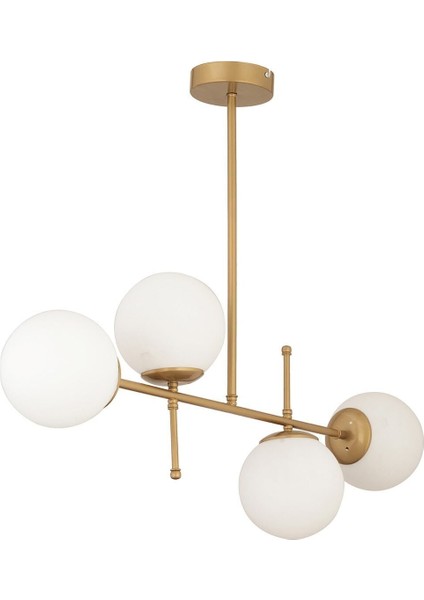 Günay 4lü Eskitme Modern Mutfak Yemek Masası Üstü Yatak Odası Salon Avize