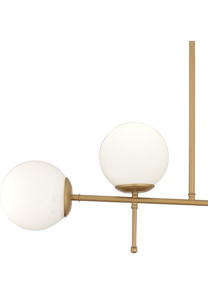 Günay 4lü Eskitme Modern Mutfak Yemek Masası Üstü Yatak Odası Salon Avize