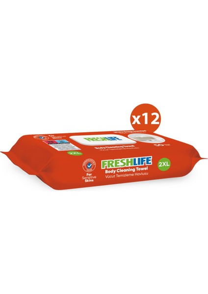 Vücut Temizleme Havlusu 12X50 (600 Yaprak)
