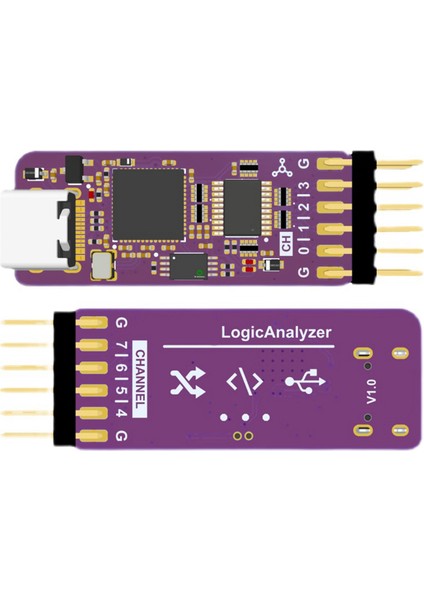 USB Mantık Analizörü Dla Mini 24MHZ 8 Kanallı Donanım Hata Ayıklama Aracı (Yurt Dışından)