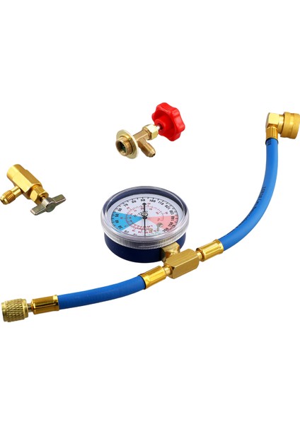 R134A Set Freon Dolum Ekipmanı Adaptörü Klima Manometresi (Yurt Dışından)