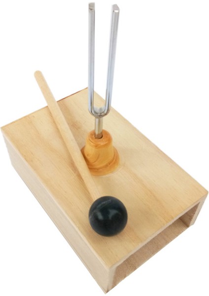 Ses Terapisi Için Ahşap Rezonatörlü 512HZ Diyapazon (Yurt Dışından)