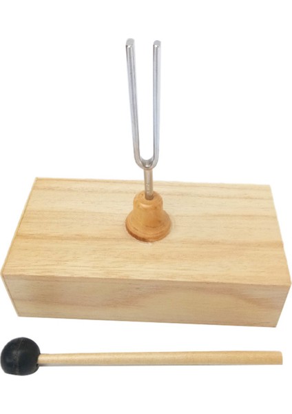 Ses Terapisi Için Ahşap Rezonatörlü 512HZ Diyapazon (Yurt Dışından)