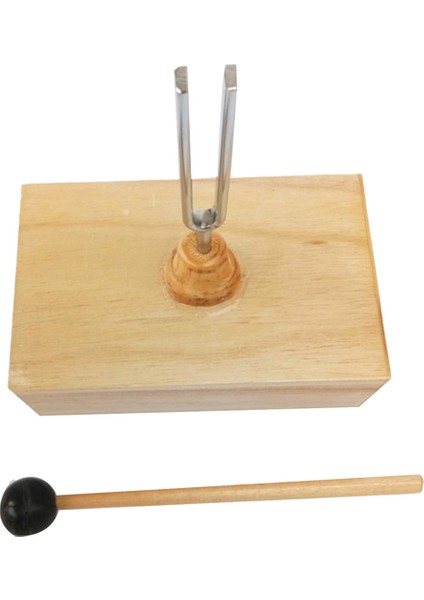 Ses Terapisi Için Ahşap Rezonatörlü 512HZ Diyapazon (Yurt Dışından)