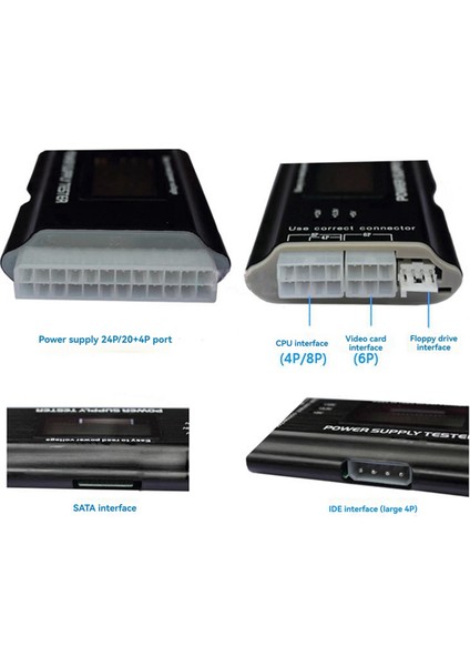 Atx Güç Algılama Aracı Bilgisayar Ana Bilgisayar Güç Test Cihazı (Yurt Dışından) fiyatları