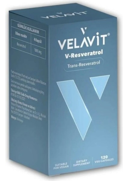 V-Resveratrol 120 Kapsül