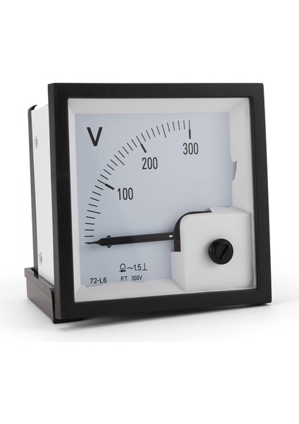 72-L6 Voltmetre 300V Işaretçi Tip Voltaj Ölçer (Yurt Dışından)