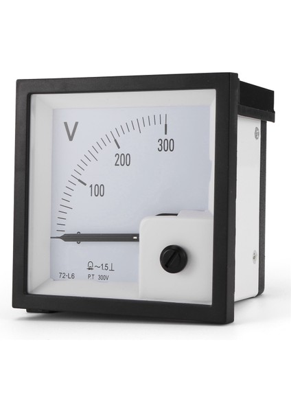 72-L6 Voltmetre 300V Işaretçi Tip Voltaj Ölçer (Yurt Dışından)