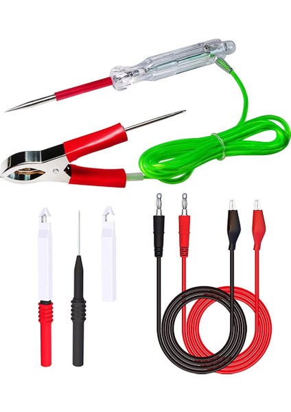 Otomotiv Devre Test Cihazı Test Uçları Test Işığı 3-24V Voltaj Test Cihazı (Yurt Dışından)