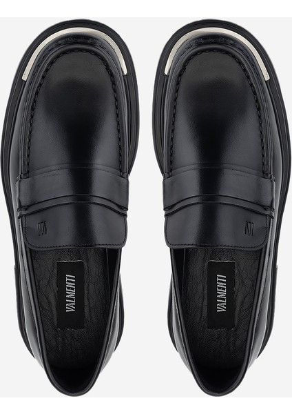 Erkek Deri Siyah Analin Loafer Ayakkabı 381 20353 Erk Ayk Sk24-25 Siyah Anl indirimleri