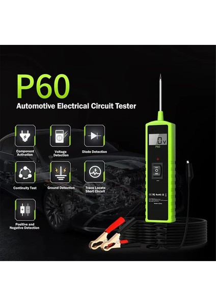 P60 Otomotiv Devre Test Cihazı Araba Elektrik Sistemi Kısa Test Cihazı (Yurt Dışından) fiyatları