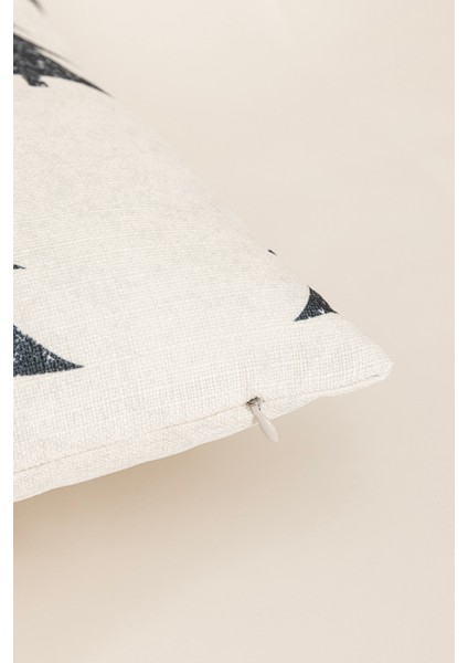 Charm Çam Ağacı Baskılı Krem Kırlent 45 x 45 35252A fırsatları