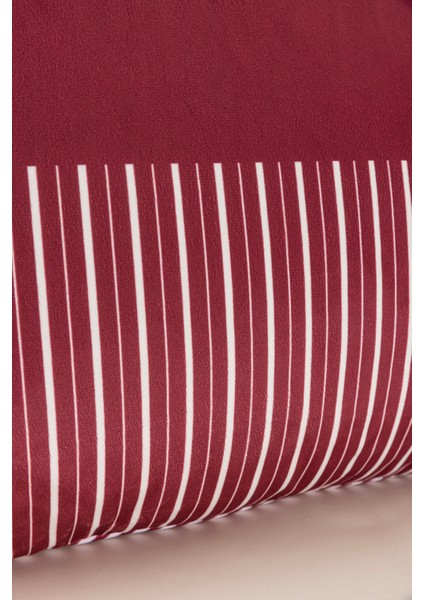 Charm Kırmızı Beyaz Şerit Baskılı Kırlent 40X60 35256A indirimleri