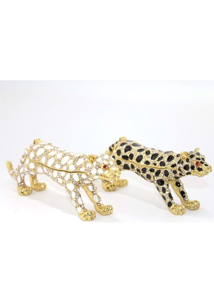Swaroski Taşlı Tekli Leopar ALK1901