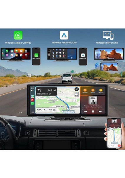 Mpıa CP1010M 128GB Android Auto Apple Car Play 10" 2k (1440P) Araç Içi Kamera + Arka Kamera fiyatları
