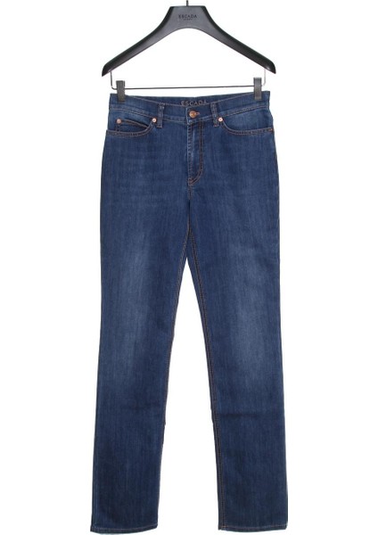 Cep Detaylı Dar Kesim Likralı Jean Pantolon