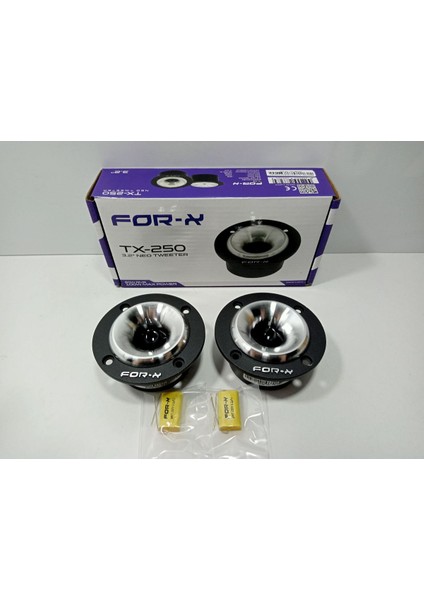 Dome Tweeter 8cm – 100W 50RMS For-X TX-250 8cm Dome Tiz
