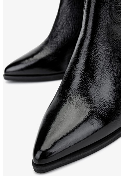 Kadın Siyah Topuklu Bot 1072 Z-9727 Bn Bot SK24-25 Sıyah modelleri