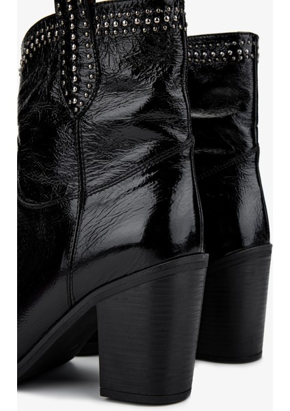 Kadın Siyah Topuklu Bot 1072 Z-9727 Bn Bot SK24-25 Sıyah fırsatları