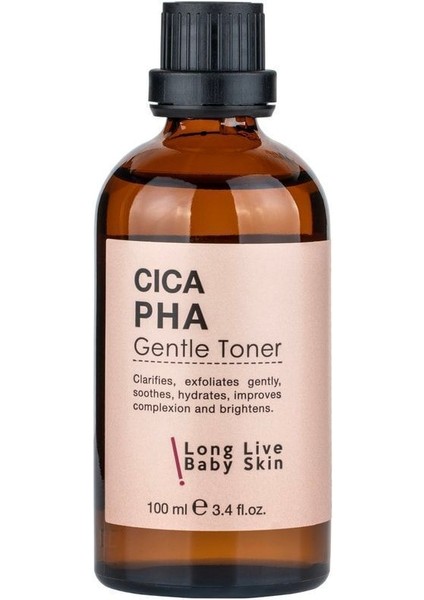 Pha, Aha, Centella, Hyalüronik Asit Içerikli Tonik Cıca Gentle Toner 100 ml