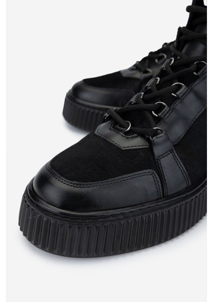 Erkek Hakiki Deri Siyah Casual Bot 352 21576 Erk Bot SK24-25 Sıyah modelleri