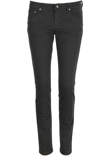 Sport Düşük Bel Füme Pamuklu Kanvas Tekno Pantolon