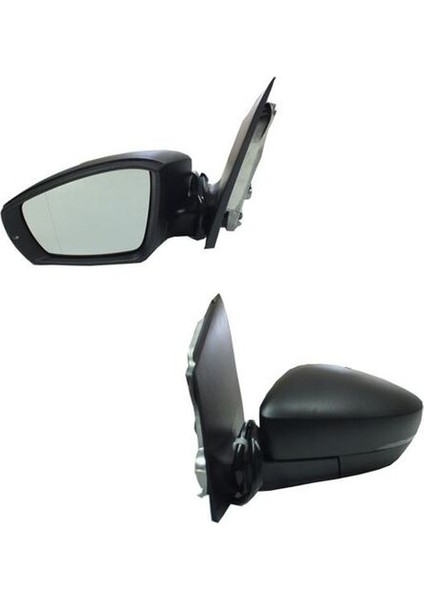 1075455 Dış Dikiz Aynası Sol Polo 09 Elektrikli Isıtmalı Sinyalli Asferik 6 Fıs VM-388NEHAL 6R1857507K