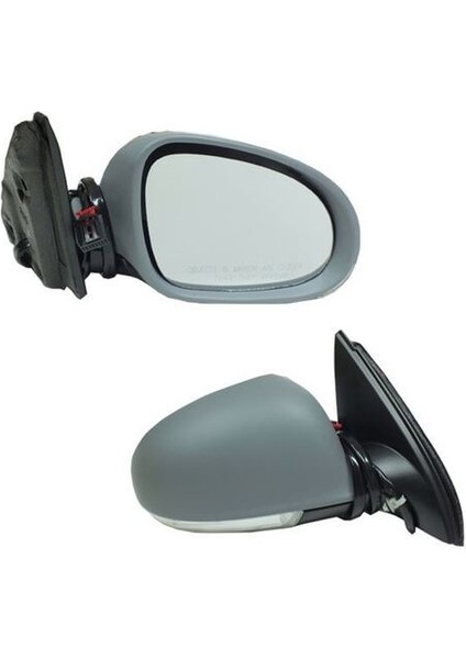 1075713 Dış Dikiz Aynası Sağ Jetta 04 Golf V 05 Elektrikli Isıtmalı Sinyalli Astarlı Konveks 7 Fıs VM-381EHPR 1K1857502BF9B9