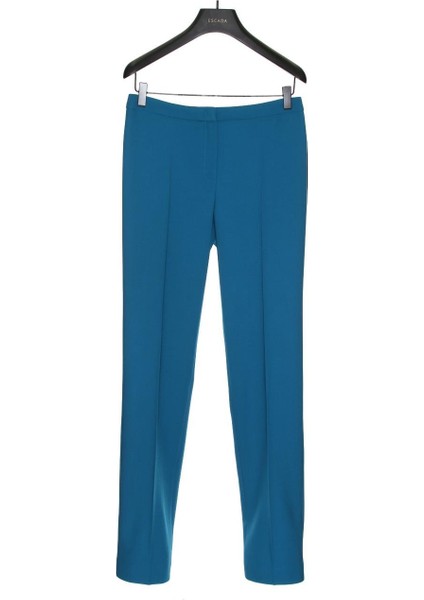 Normal Bel Dar Paça Klasik Yün Pantolon