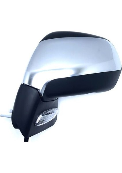 E-4955 Dış Dikiz Aynası 3008 Elektrikli Ayna 09 16 Sinyalli Krom Kapak Sol 8153.ZT