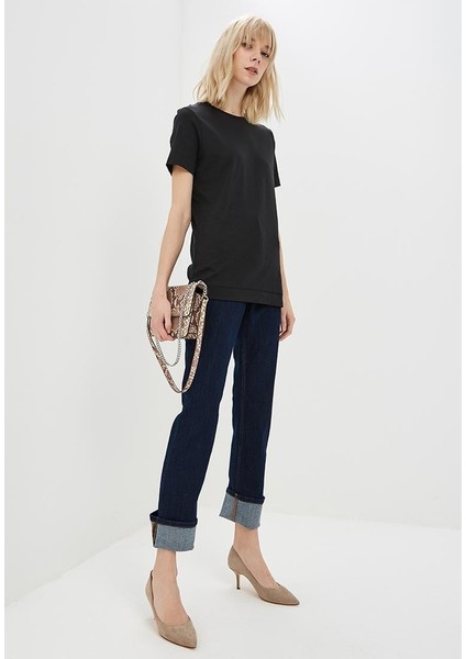 Sport Bisiklet Yaka Basic Pamuk T-Shirt fiyatları