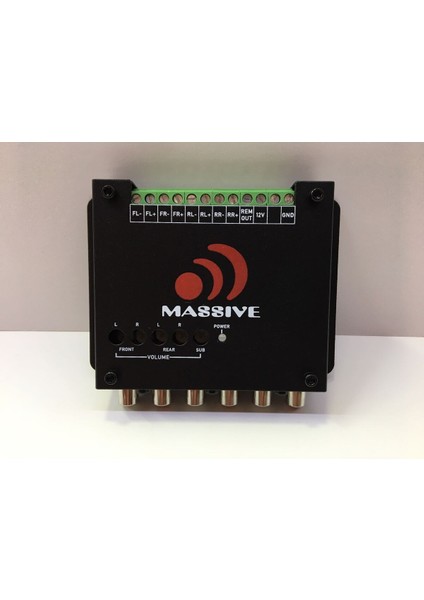 Massive MS-H02 5 Kanal Profesyonel Deck Çevirici Amfi Çıkışı