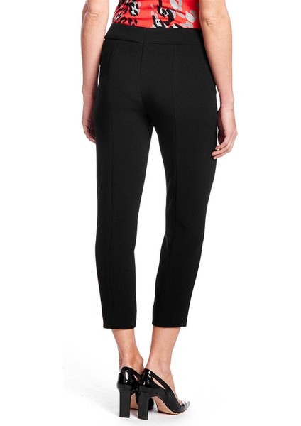 Kısa Dar Paça Dikişli Siyah Klasik Pantolon fiyatları